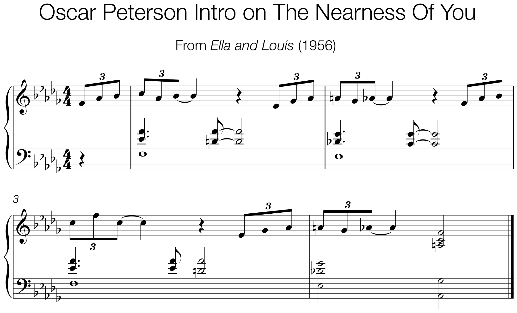 Oscar Peterson Solo PDF-fil